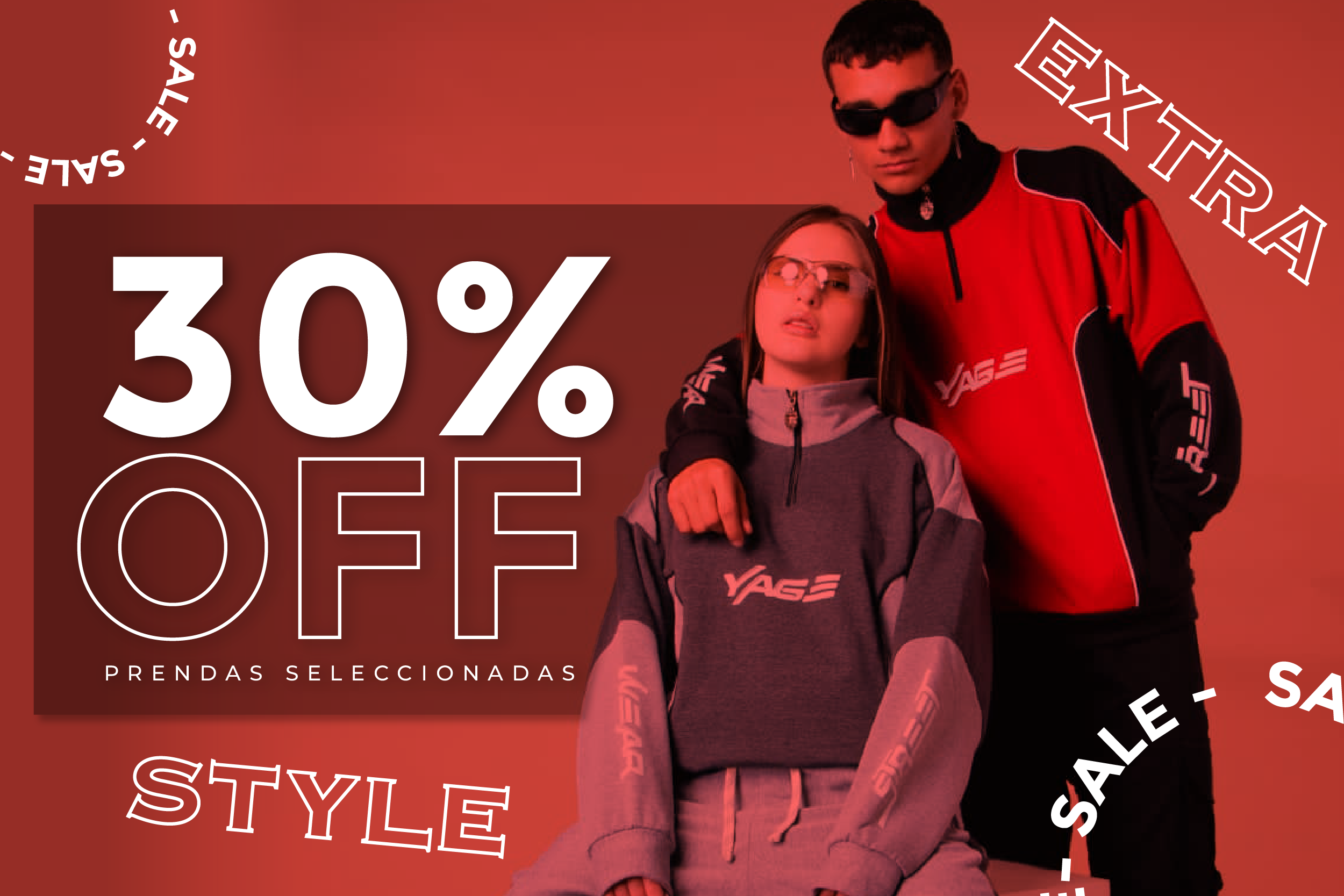 YAGE Promoción 30% - Referencias seleccionadas