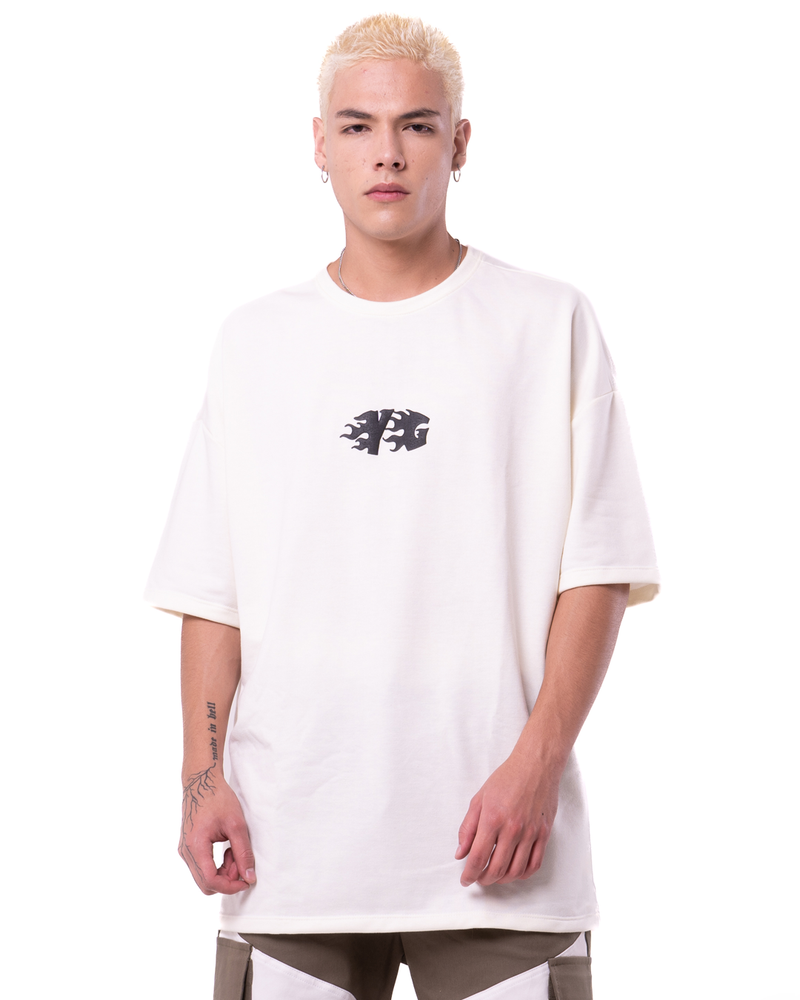 Camiseta Oversize Gato Astronauta