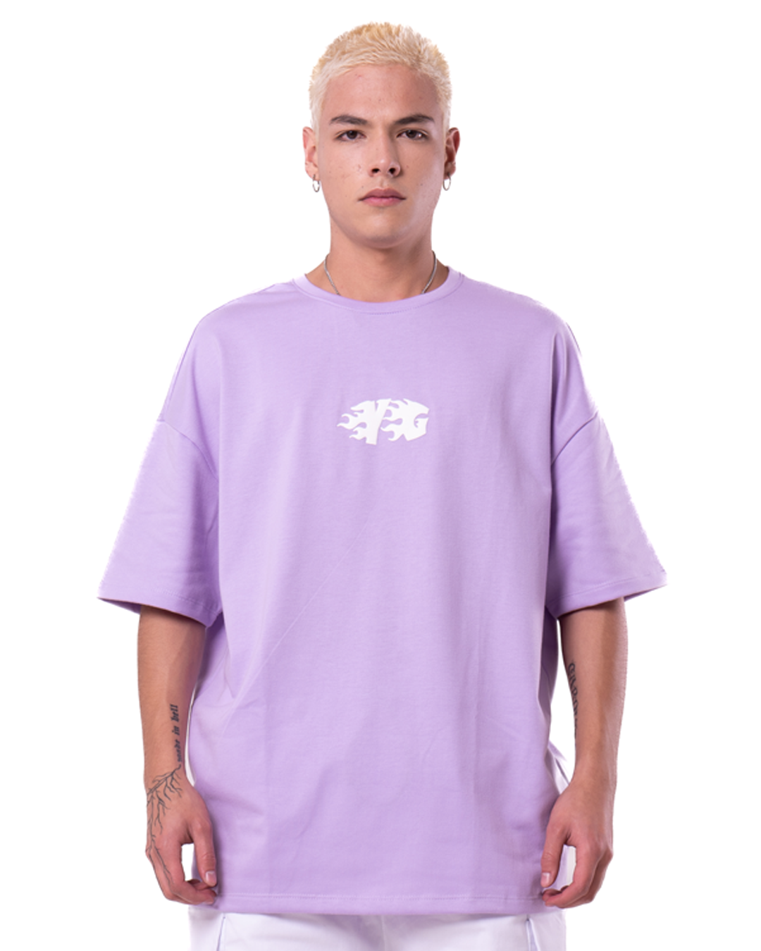 Camiseta Oversize Gato Astronauta